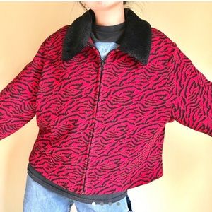 Red Zebra jacket🌹